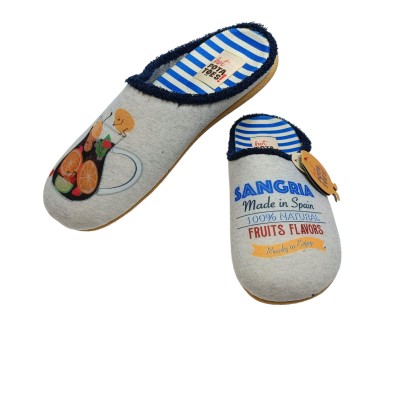 Pantufla Espa&ntilde;ola Hot Potatoes Abaete Grey